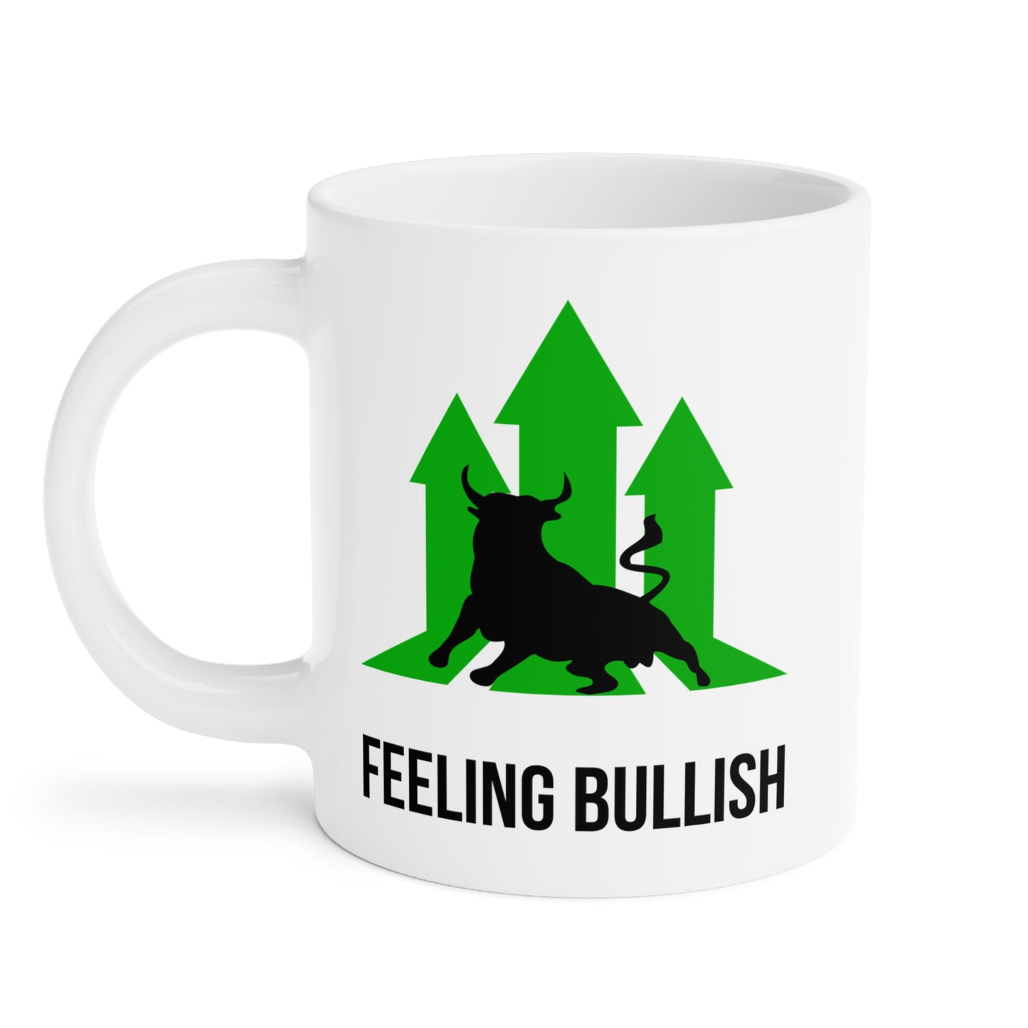 Feeling Bullish (2) - White Trading Mug (CAD)