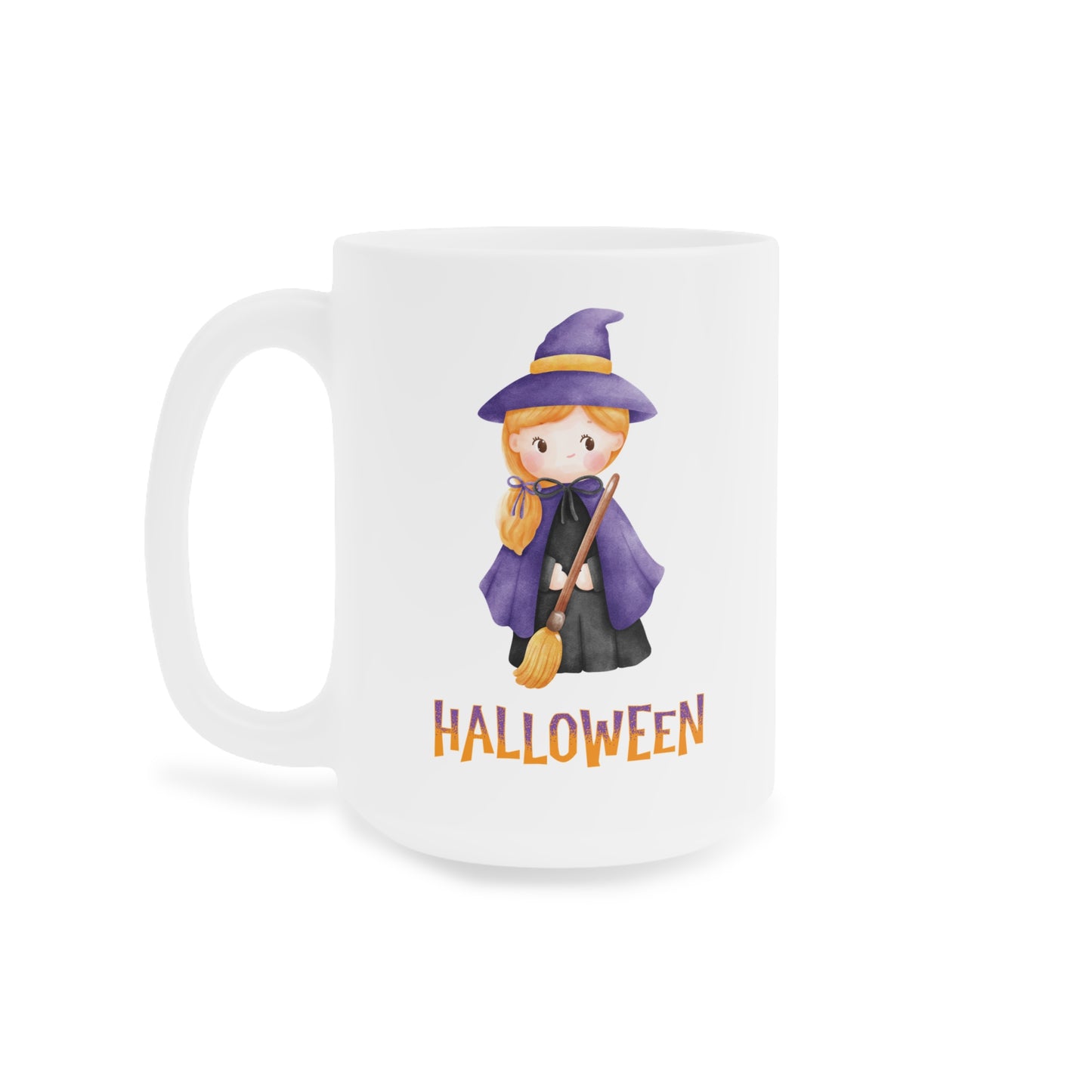 Witch (1) - White Halloween Mug (CAD)