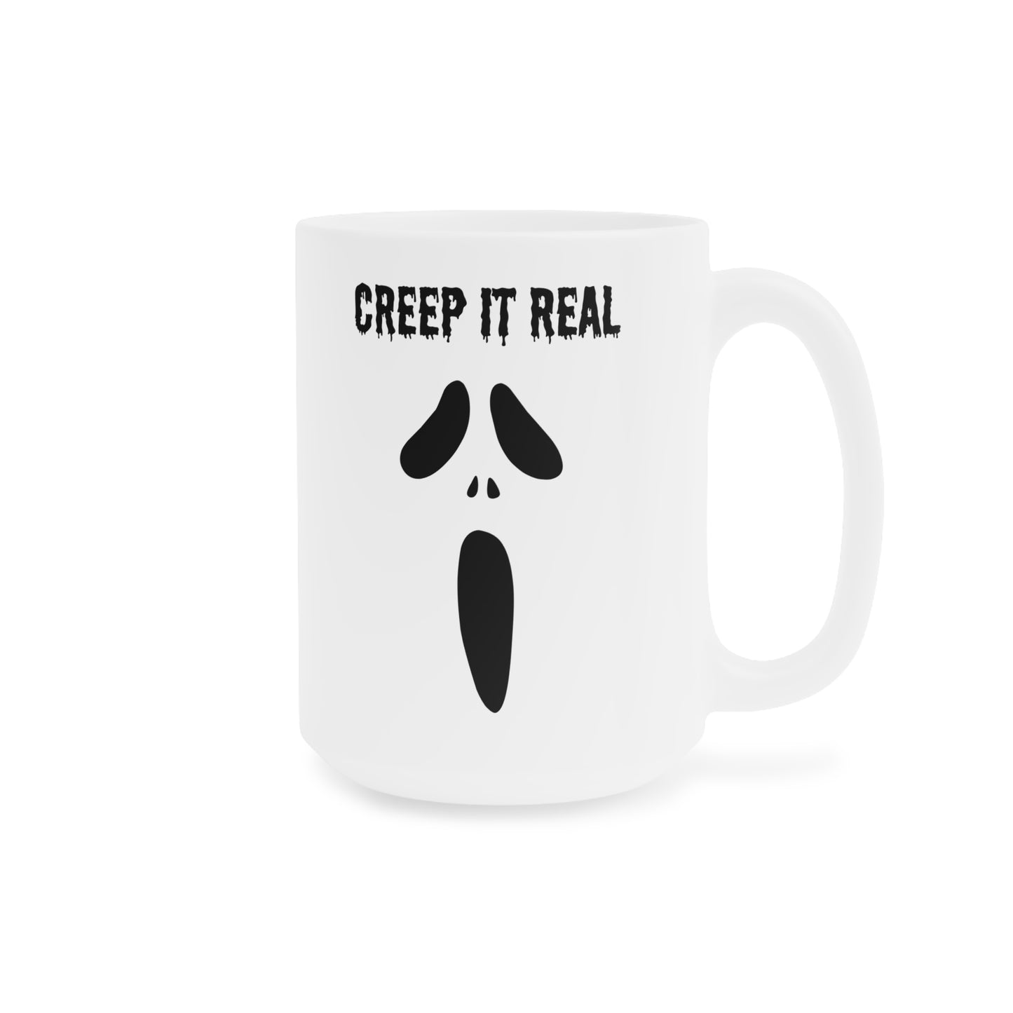 Creep it real (1) - White Halloween Mug (CAD)