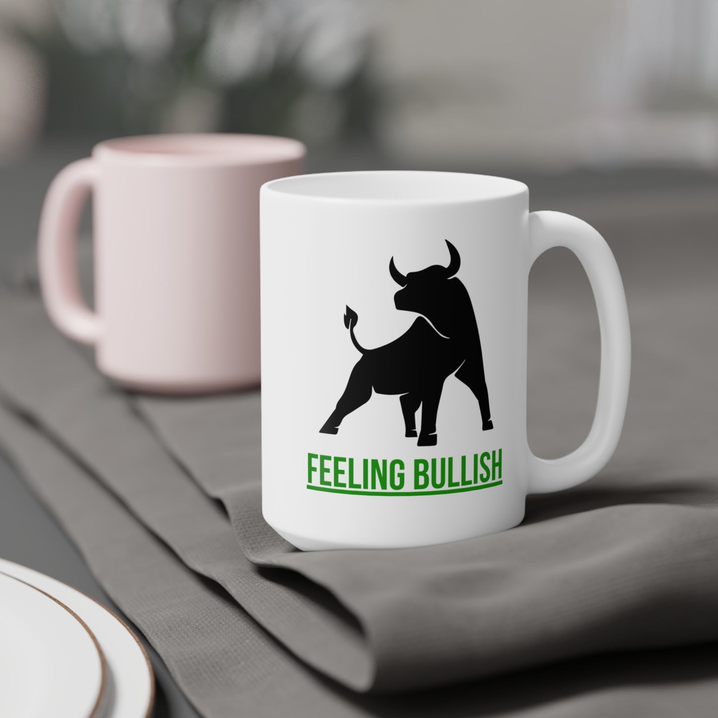 Feeling Bullish (5) - White Trading Mug (CAD)