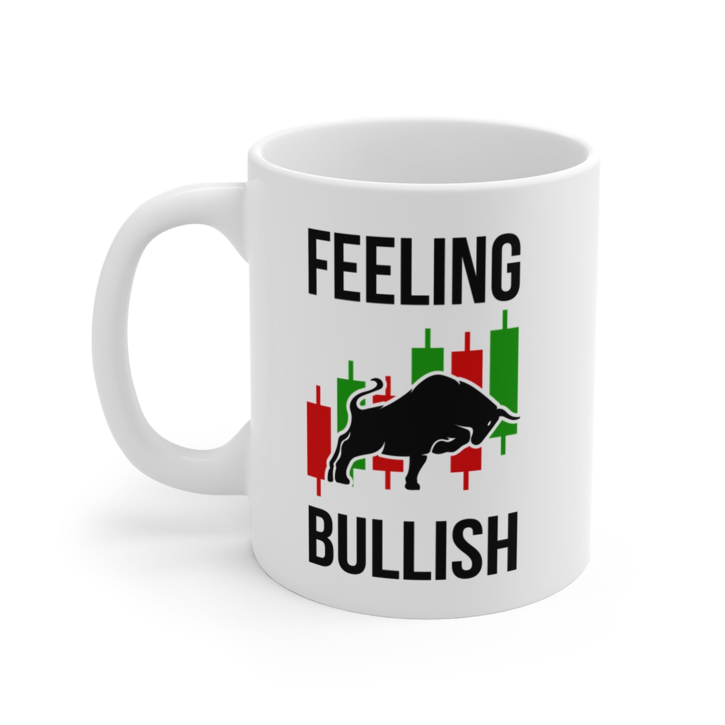 Feeling Bullish (7) - White Trading Mug (CAD)