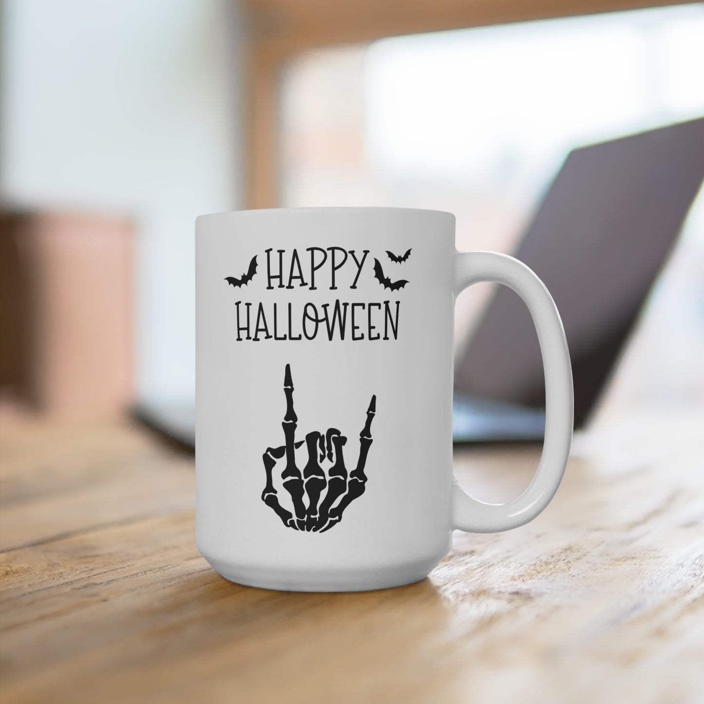 Happy Halloween (1) - White Halloween Mug (CAD)