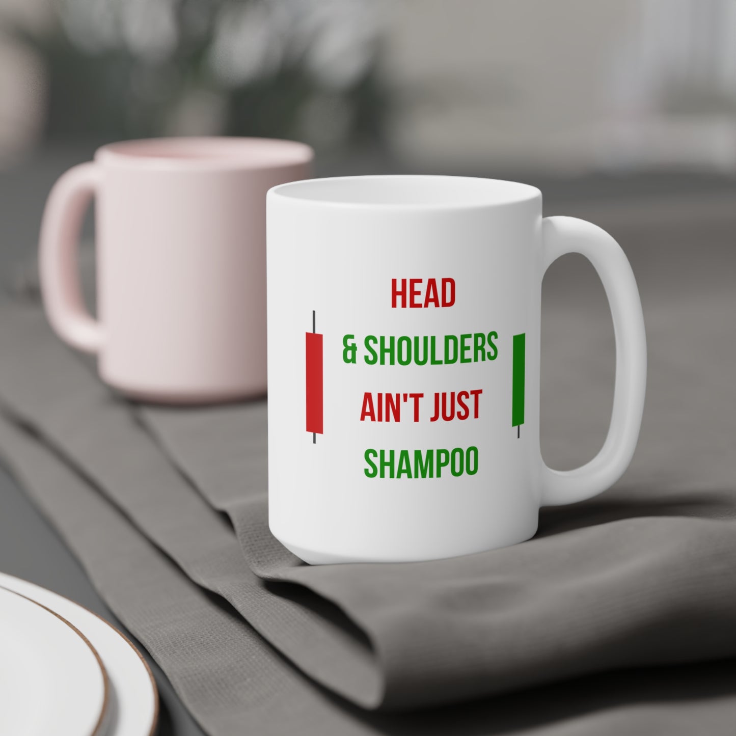 Head & Shoulders (3) - White Trading Mug (CAD)