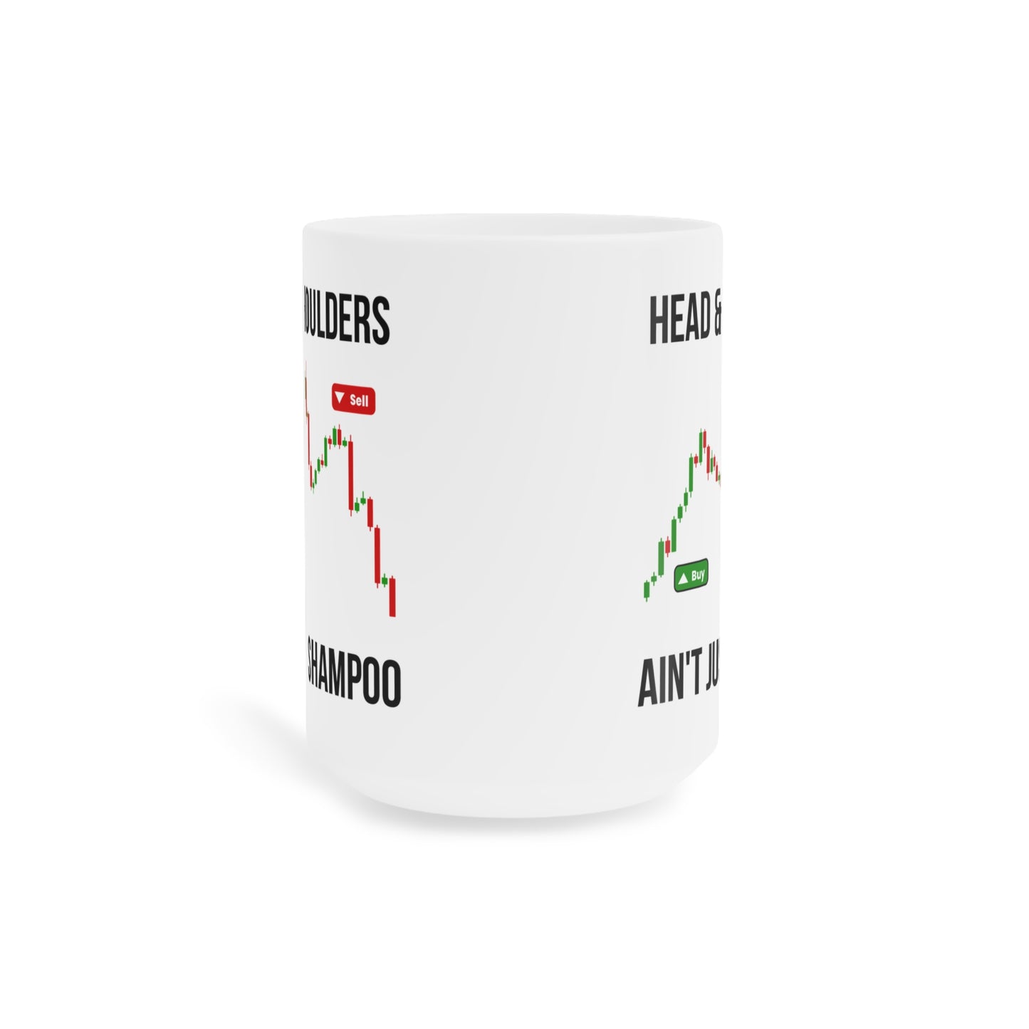 Head & Shoulders - White Trading Mug (CAD)