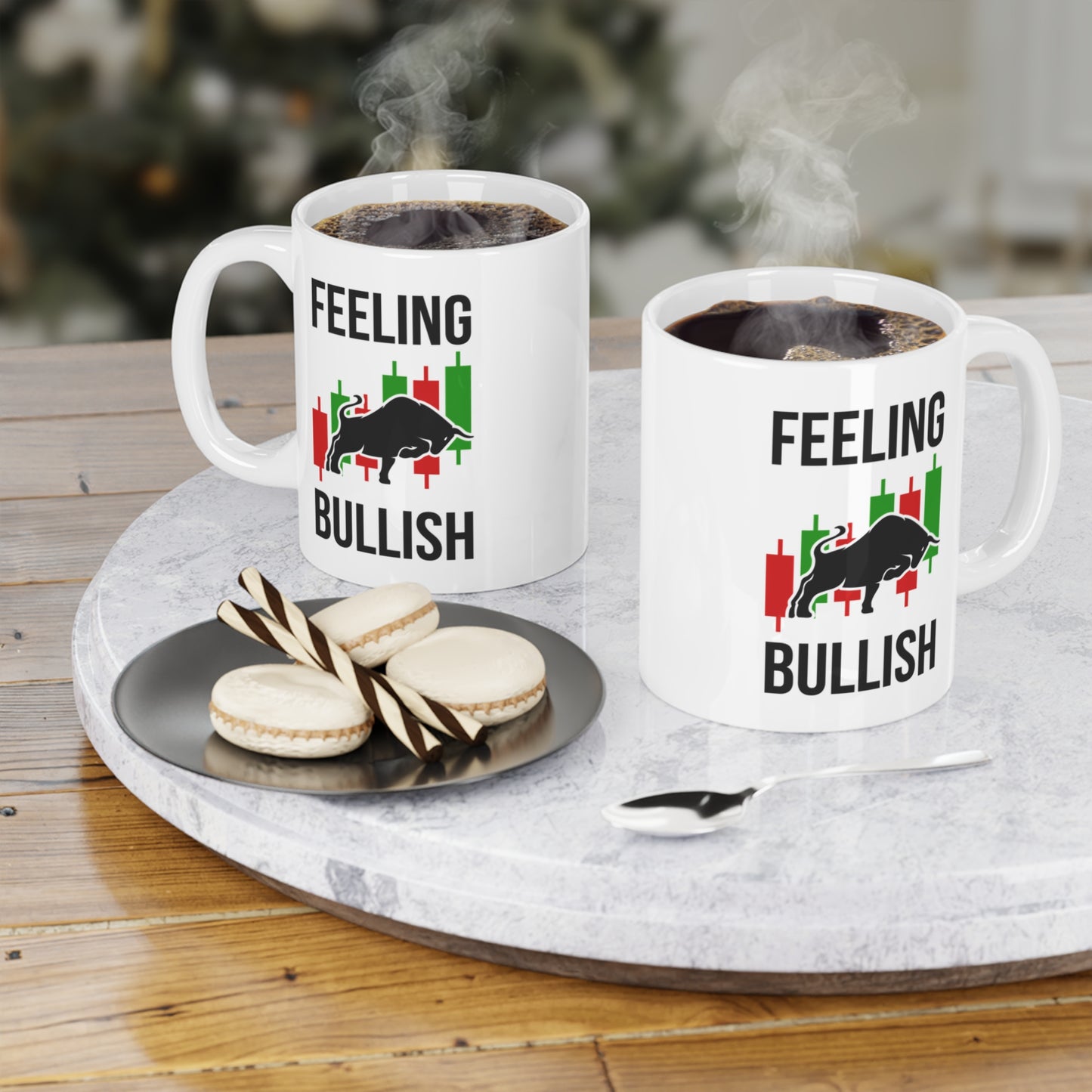 Feeling Bullish (7) - White Trading Mug (CAD)