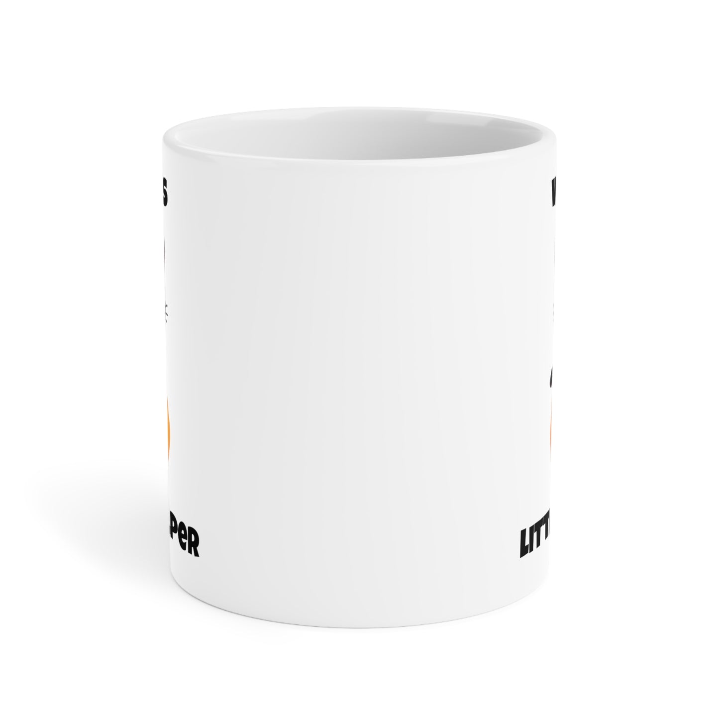 Witch's little helper (1) - White Halloween Mug (CAD)